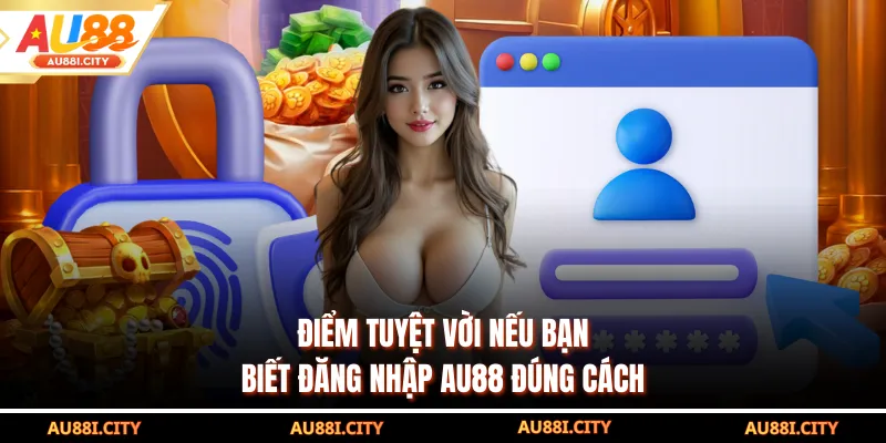 Điểm tuyệt vời nếu bạn biết đăng nhập AU88 đúng cách